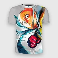 Мужская спорт-футболка One Punch Man Rage