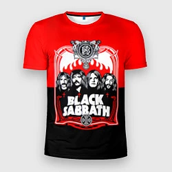 Мужская спорт-футболка Black Sabbath: Red Sun