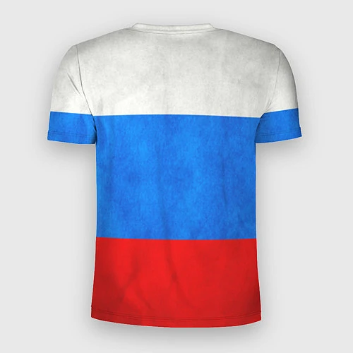 Мужская спорт-футболка Russia: from 102 / 3D-принт – фото 2