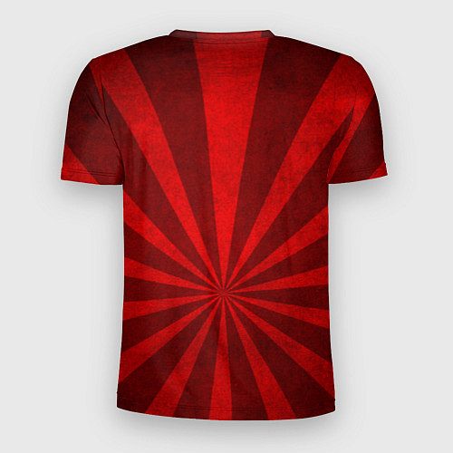 Мужская спорт-футболка Red alert girl / 3D-принт – фото 2