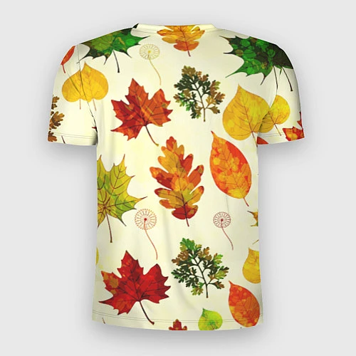Мужская спорт-футболка Осень / 3D-принт – фото 2
