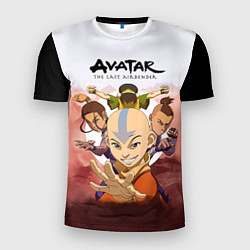 Мужская спорт-футболка Avatar: The last airbender