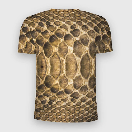 Мужская спорт-футболка Змеиная кожа / 3D-принт – фото 2