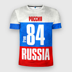 Мужская спорт-футболка Russia: from 84