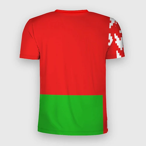 Мужская спорт-футболка Belarus Patriot / 3D-принт – фото 2