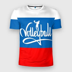 Мужская спорт-футболка Волейбол 27