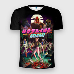 Мужская спорт-футболка Hotline Miami