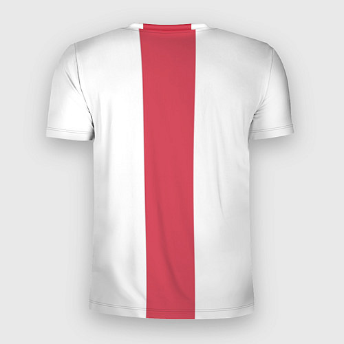 Мужская спорт-футболка Сборная Польши по футболу / 3D-принт – фото 2
