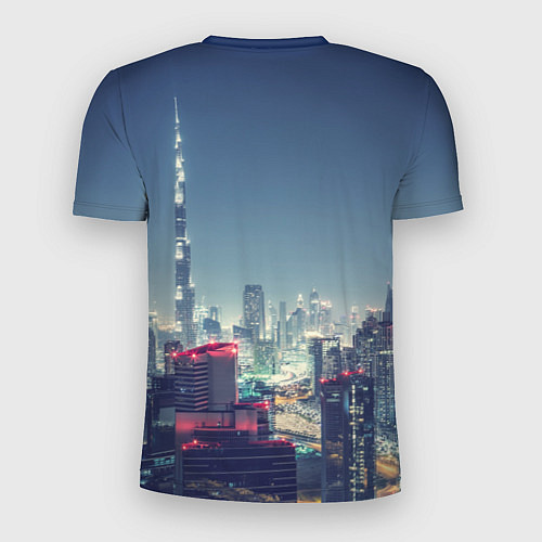Мужская спорт-футболка Дубай / 3D-принт – фото 2