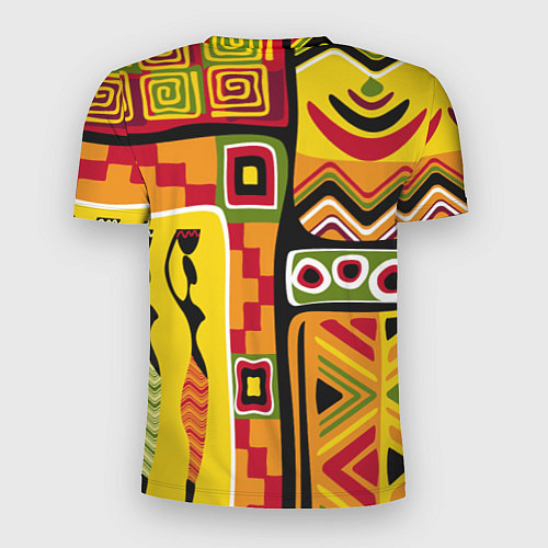 Мужская спорт-футболка Африка / 3D-принт – фото 2