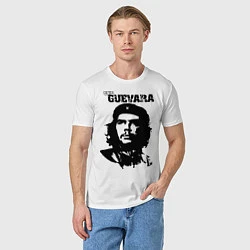 Футболка хлопковая мужская Che Guevara, цвет: белый — фото 2