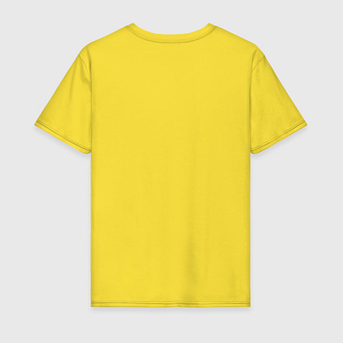Мужская футболка Will work for food / Желтый – фото 2