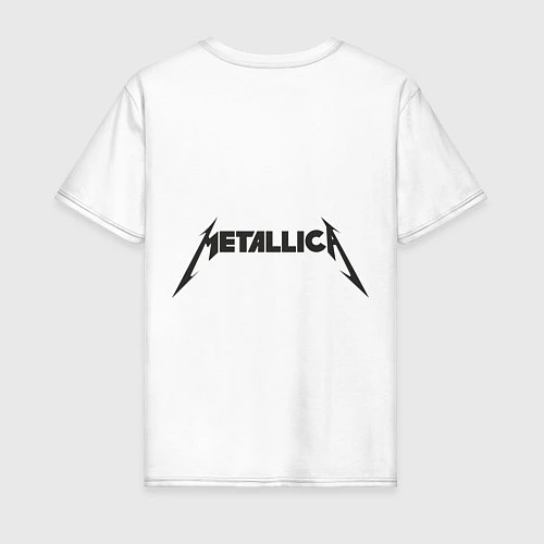 Мужская футболка Metallica / Белый – фото 2