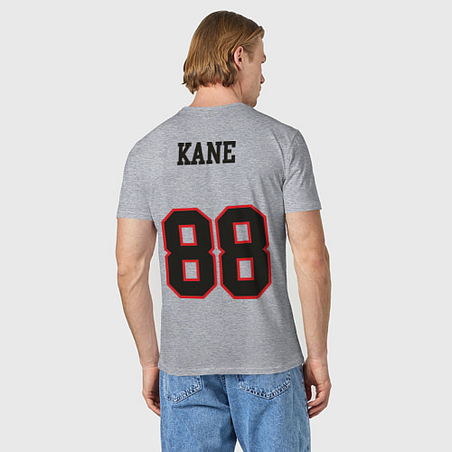 Мужская футболка Chicago Blackhawks: Kane / Меланж – фото 4