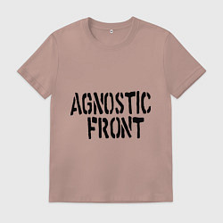 Мужская футболка Agnostic front