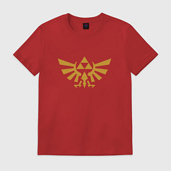 Футболка хлопковая мужская The Legend of Zelda, цвет: красный