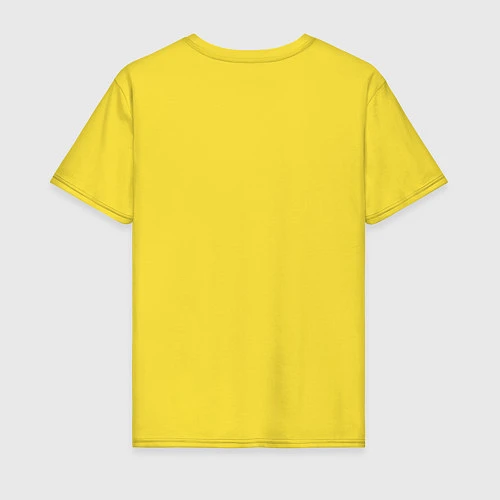 Мужская футболка HIM Symbol / Желтый – фото 2