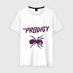 Футболка хлопковая мужская The Prodigy: Ant, цвет: белый