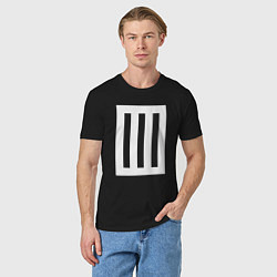 Футболка хлопковая мужская Paramore Symbol, цвет: черный — фото 2