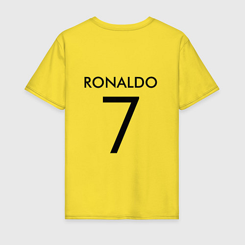 Мужская футболка Ronaldo: Juve Sport / Желтый – фото 2