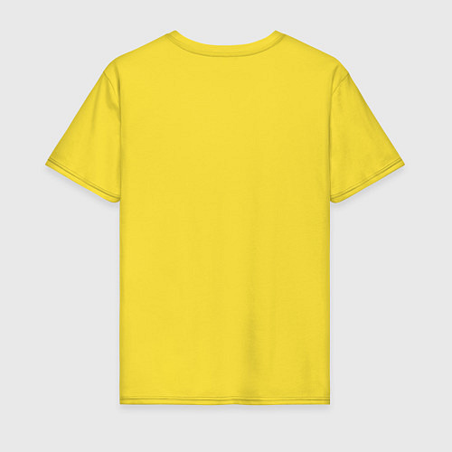 Мужская футболка FIAT logo / Желтый – фото 2