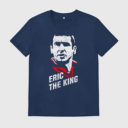 Футболка хлопковая мужская Eric The King, цвет: тёмно-синий