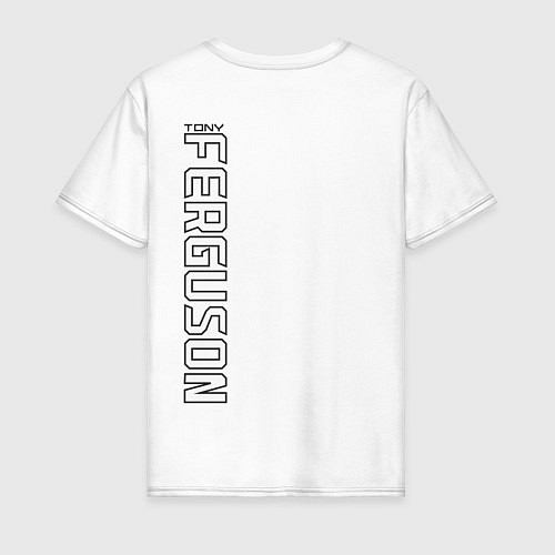 Мужская футболка Tony Ferguson art / Белый – фото 2