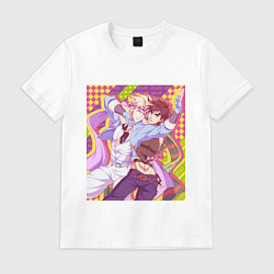 Футболка хлопковая мужская JoJo, цвет: белый