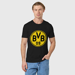 Футболка хлопковая мужская BVB 09, цвет: черный — фото 2