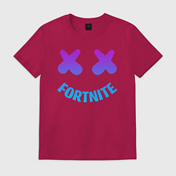 Футболка хлопковая мужская FORTNITE x MARSHMELLO, цвет: маджента