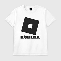 Футболка хлопковая мужская ROBLOX, цвет: белый
