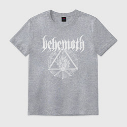 Футболка хлопковая мужская Behemoth, цвет: меланж