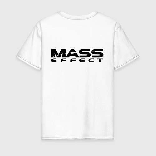 Мужская футболка Mass Effect N7 / Белый – фото 2