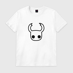Футболка хлопковая мужская Hollow knight, цвет: белый