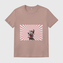 Мужская футболка Убийца розового солнца