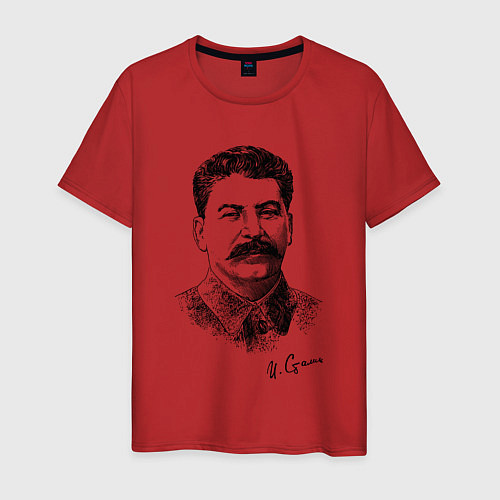 Мужская футболка Товарищ Сталин