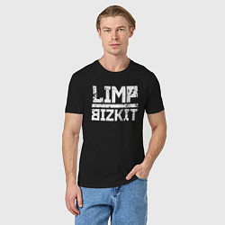 Футболка хлопковая мужская LIMP BIZKIT, цвет: черный — фото 2