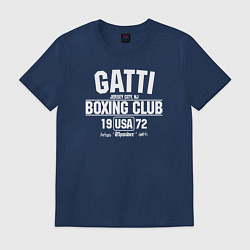 Футболка хлопковая мужская Gatti Boxing Club, цвет: тёмно-синий