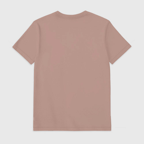 Мужская футболка Зачеркнули букву С / Пыльно-розовый – фото 2