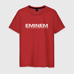 Футболка хлопковая мужская EMINEM, цвет: красный