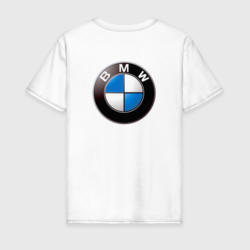 Мужская футболка BMW оскал / Белый – фото 2
