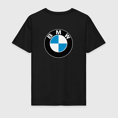 Мужская футболка BMW / Черный – фото 2