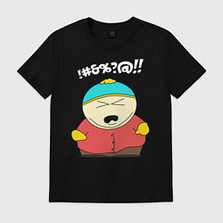 Футболка хлопковая мужская South Park, Эрик Картман, цвет: черный