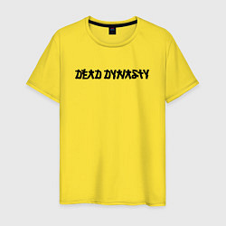 Футболка хлопковая мужская Pharaoh Dead Dynasty, цвет: желтый
