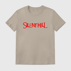 Футболка хлопковая мужская SILENT HILL, цвет: миндальный