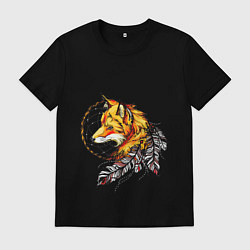 Футболка хлопковая мужская Страж снов, цвет: черный