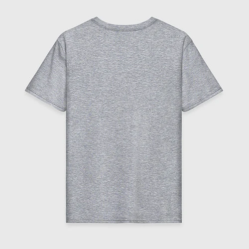 Мужская футболка Амбиграмма Иллюминати / Меланж – фото 2
