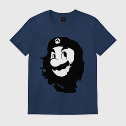 Футболка хлопковая мужская Che Mario, цвет: тёмно-синий