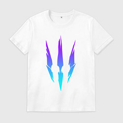 Футболка хлопковая мужская ВЕДЬМАК, цвет: белый