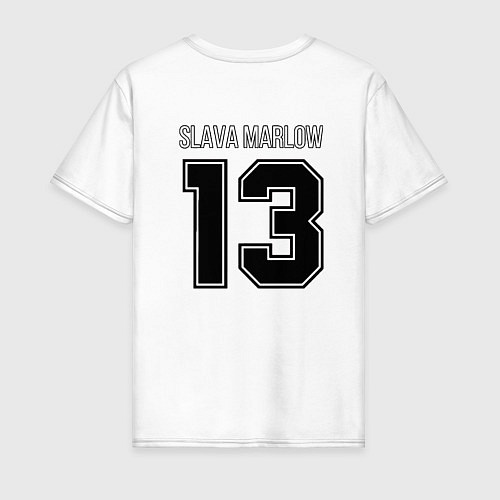 Мужская футболка Slava Marlow / Белый – фото 2